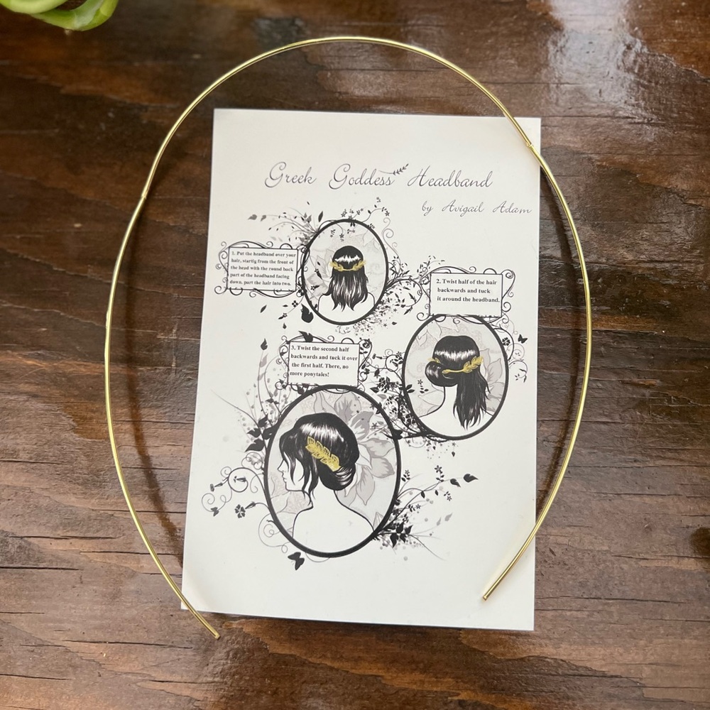 Gold Goddess Crown